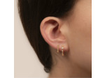 Boucles Mini Créoles Soacha - Plaqué Or