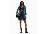 ROBE COURTE VOLANTS