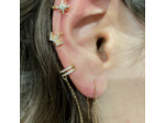 Boucles Chaînes Earcuff Duo - Plaqué Or