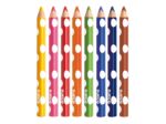 8 Crayons De Couleur Pour Les Petits - DJ09004