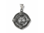 Pendentif rune et arbre de vie nordique