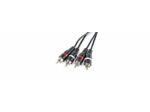 Connectique LINKSTER TSM-RCA02 Câble 2 RCA mâle/mâle