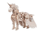 Licorne - maquette 3D mobile en bois