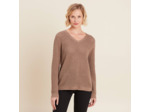 Pull manches longues col en V