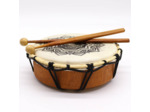 Tambour Chamanique Mandala avec une Baguette - 20cm