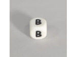 Lettres pour Attache Tétine Personnalisables Bois et Silicone - Irréversible