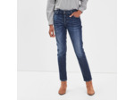 Jeans girlfriend taille haute