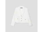 Veste city droite boutonnée