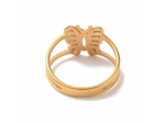 BUTTERFLY BAGUE ACIER INOXYDABLE
