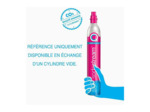 Sodastream recharge de gaz d'échange 60l quick conncect à clipser