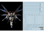 Water Decals MGEX Strike Freedom fluorescent