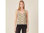 Blouse bretelles larges