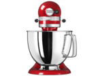 Robot sur socle 4,83l 300w rouge empire artisan - 5ksm125eer - kitchenaid