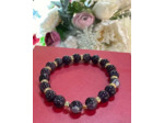 Bracelet Améthyste avec strass