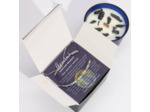 Bougie de Cristal du Zodiaque avec Bracelet de Pierres Précieuses - Gémeaux