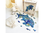 Le Dauphin Joueur Puzzle en bois