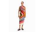 ROBE MIDI TULLE ONDES