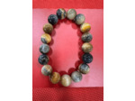 Bracelet Oeil de Tigre Gold Gris