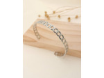 Bracelet Jonc Mattéo - Argenté