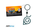 NARUTO SHIPPUDEN - Porte-clés 3D "Konoha" MADE IN FRANCE