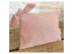Trousse en Lin Brodée 'LOVE'