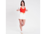 Gilet court ouvert