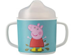 Tasse 2 anses antidérapante avec Bec - Peppa Pig - PI904K - Petit Jour Paris