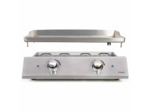 Plancha inox 2 thermostats livoo