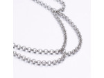 Maeliss bracelet de cheville en acier inoxydable
