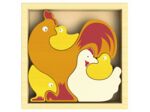 Puzzle Famille de poules - BeginAgain - 32107