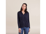 Gilet manches longues capuche