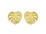 Pendentif monstera filigrane
