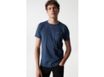 T-shirt teinté végétal et avec poche