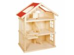 Maison de poupée en bois 3 niveaux - 51957- GOKI
