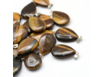 Oeil de Tigre pendentif pierre roulée