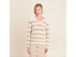 Pull manches longues ajouré