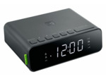 Radio-réveil double alarme noir