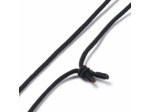 Collier œil de tigre avec fleur de vie gravé sur cordon