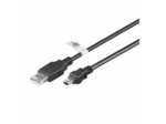 Câble usb 2.0 b mini mâle/a mâle 1.5 m
