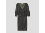 Robe droite manches 3/4