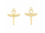 Pendentif croix de Ankh scarabée + attache belière