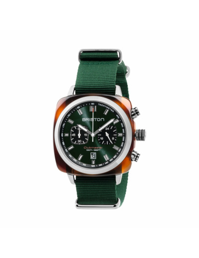 Montre Briston Clubmaster Sport Chrono Date Acétate