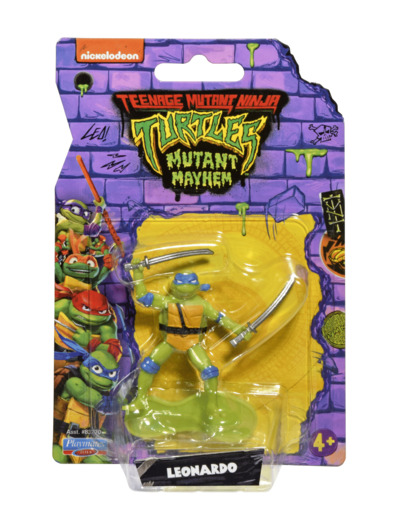 Tortues Ninja - Mini Figure Tortues Ninja de 5 cm - Asst (Blister 1 pc)