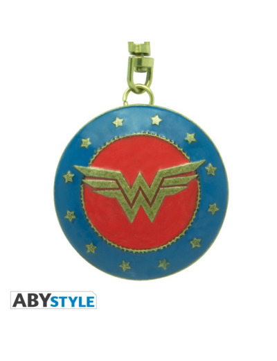 DC COMICS - Porte-clés 3D 'Bouclier Wonder Woman"