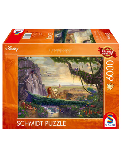 Puzzle Disney - Le Roi Lion, Retour au Rocher des Lions