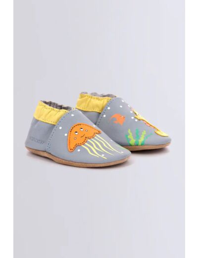 Chaussons Cuir Seabed - Robeez