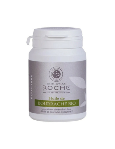 SOLUTION HUILE DE BOURRACHE BIO CHRISTIAN ROCHE 100 GELULES