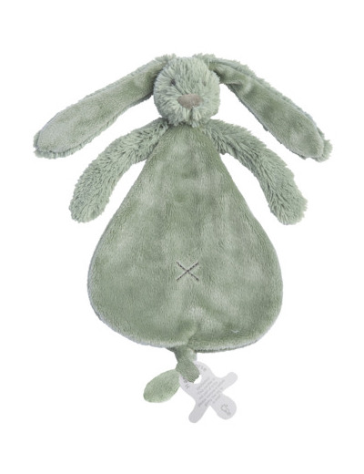 doudou Lapin Richie Vert 28 cm –  133112 - Happy Horse