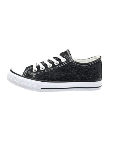 Toile junior garcon denim noir