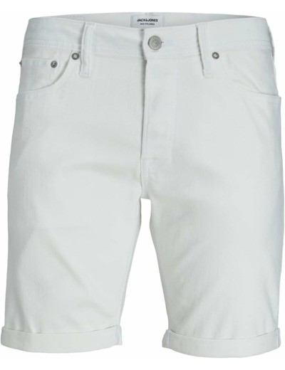 SHORTS HOMME WHITE DENIM